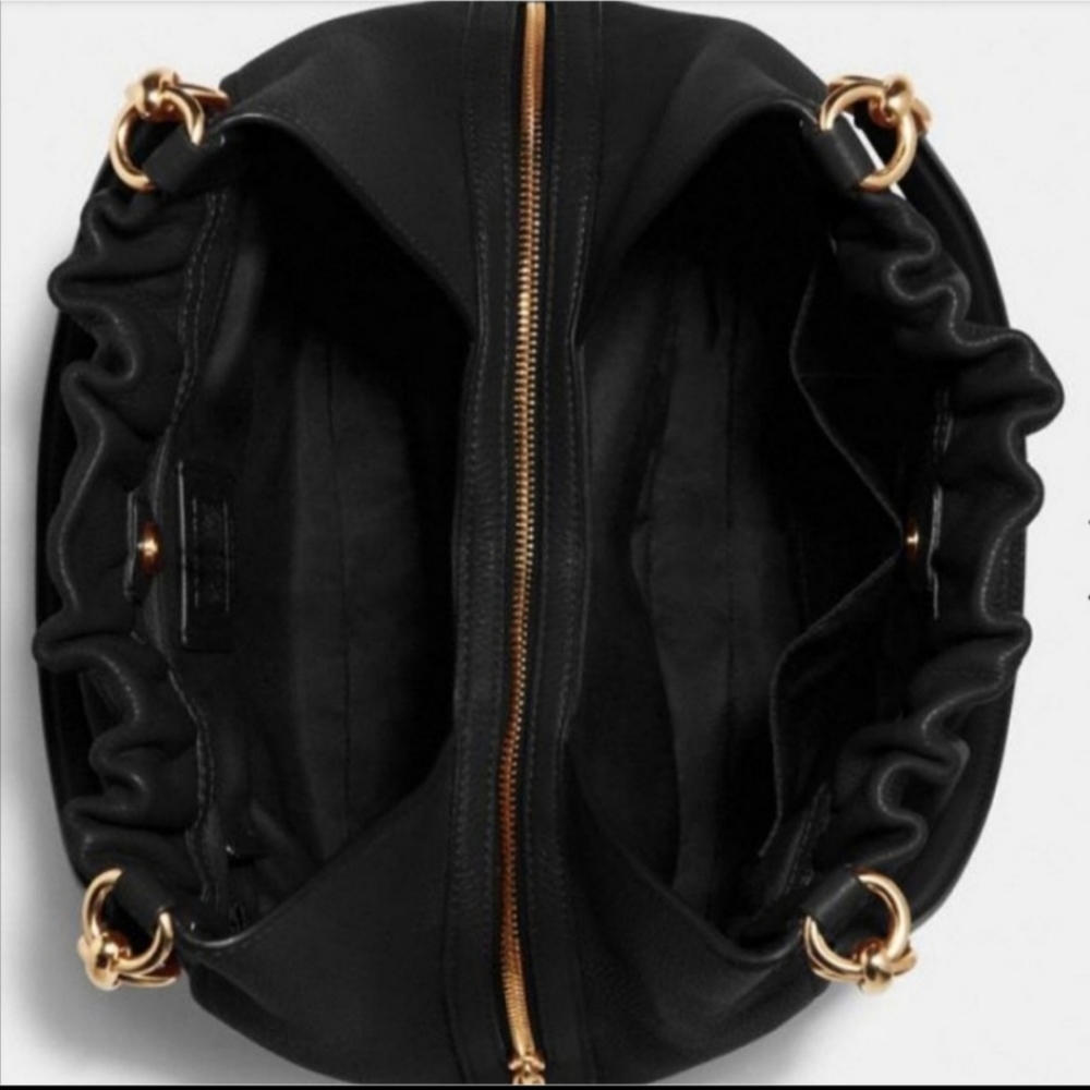 Coach Maya Shoulder Bag Black Gem